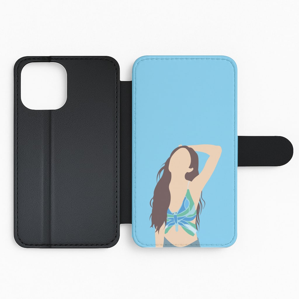 Butterfly Top - Olivia Flip Phone Case
