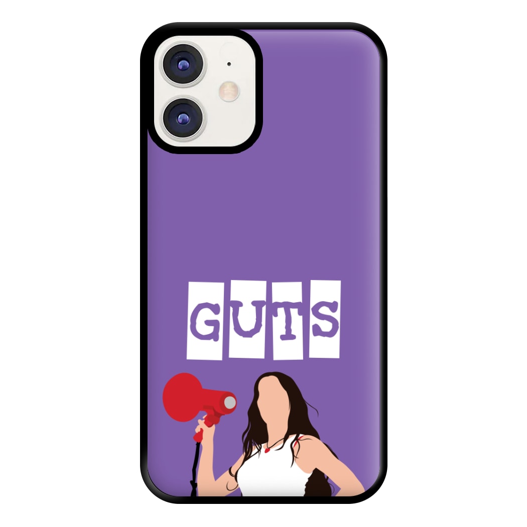 Olivia Red Megaphone Phone Case for iPhone 12 / 12 Pro