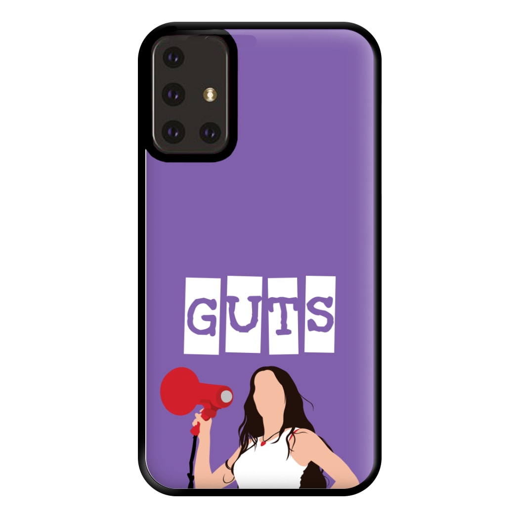 Olivia Red Megaphone Phone Case for Galaxy A71