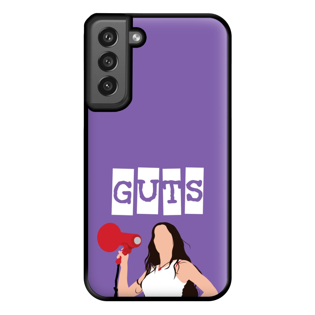 Olivia Red Megaphone Phone Case for Galaxy S21FE
