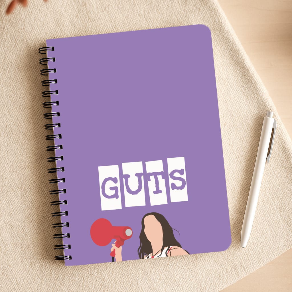 Olivia Red Megaphone Notepad