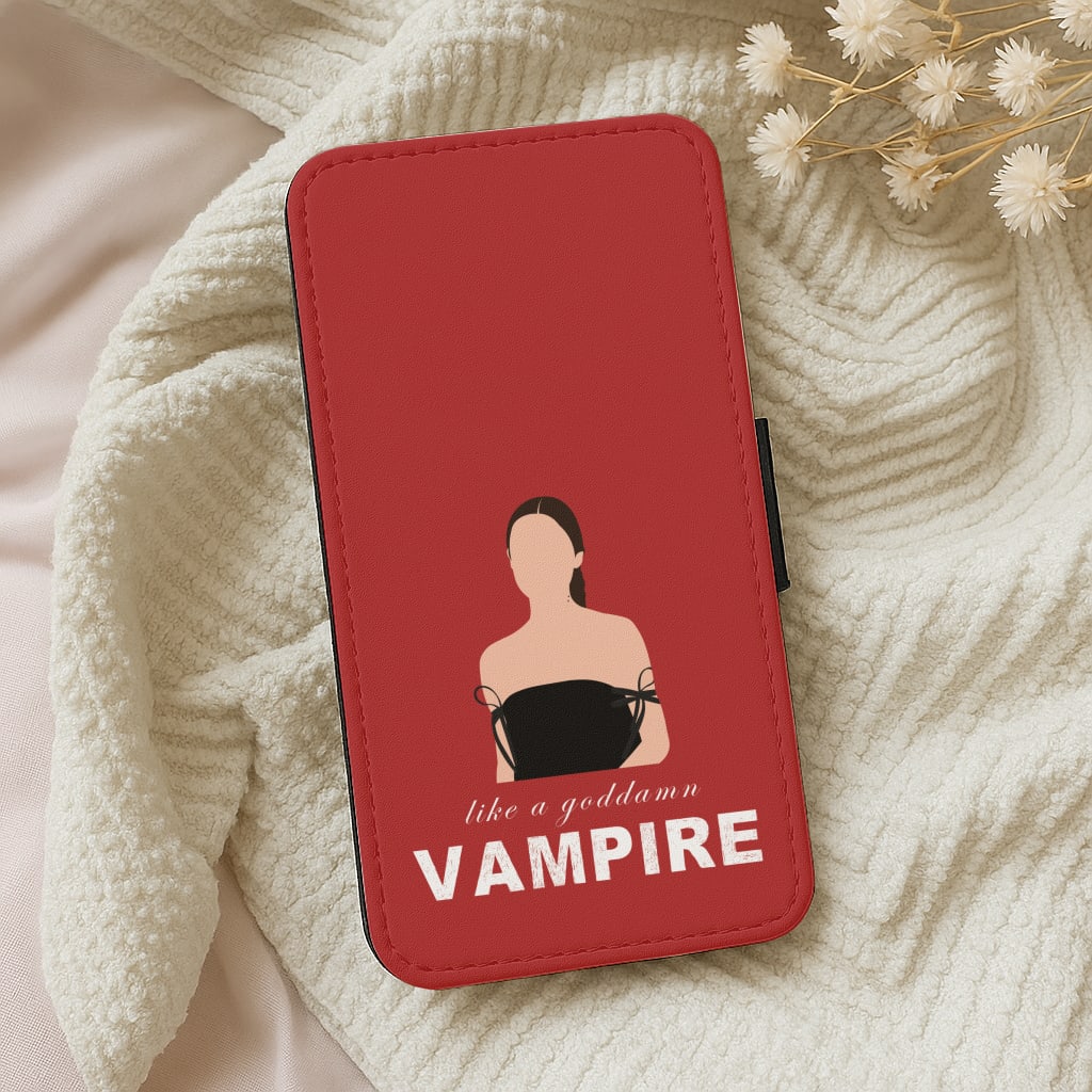 Goddamn Vampire Wallet Phone Case
