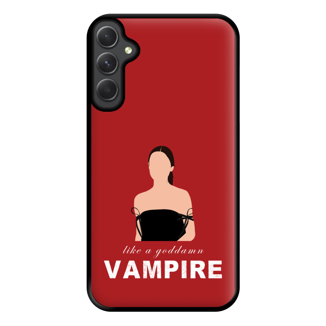 Goddamn Vampire Phone Case for Galaxy A54