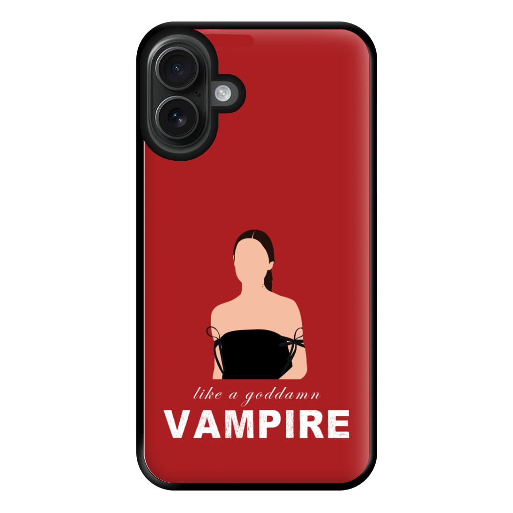 Goddamn Vampire Phone Case for iPhone 16 Plus