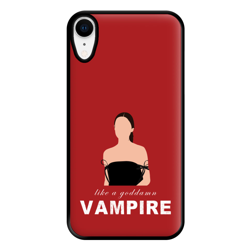 Goddamn Vampire Phone Case for iPhone XR
