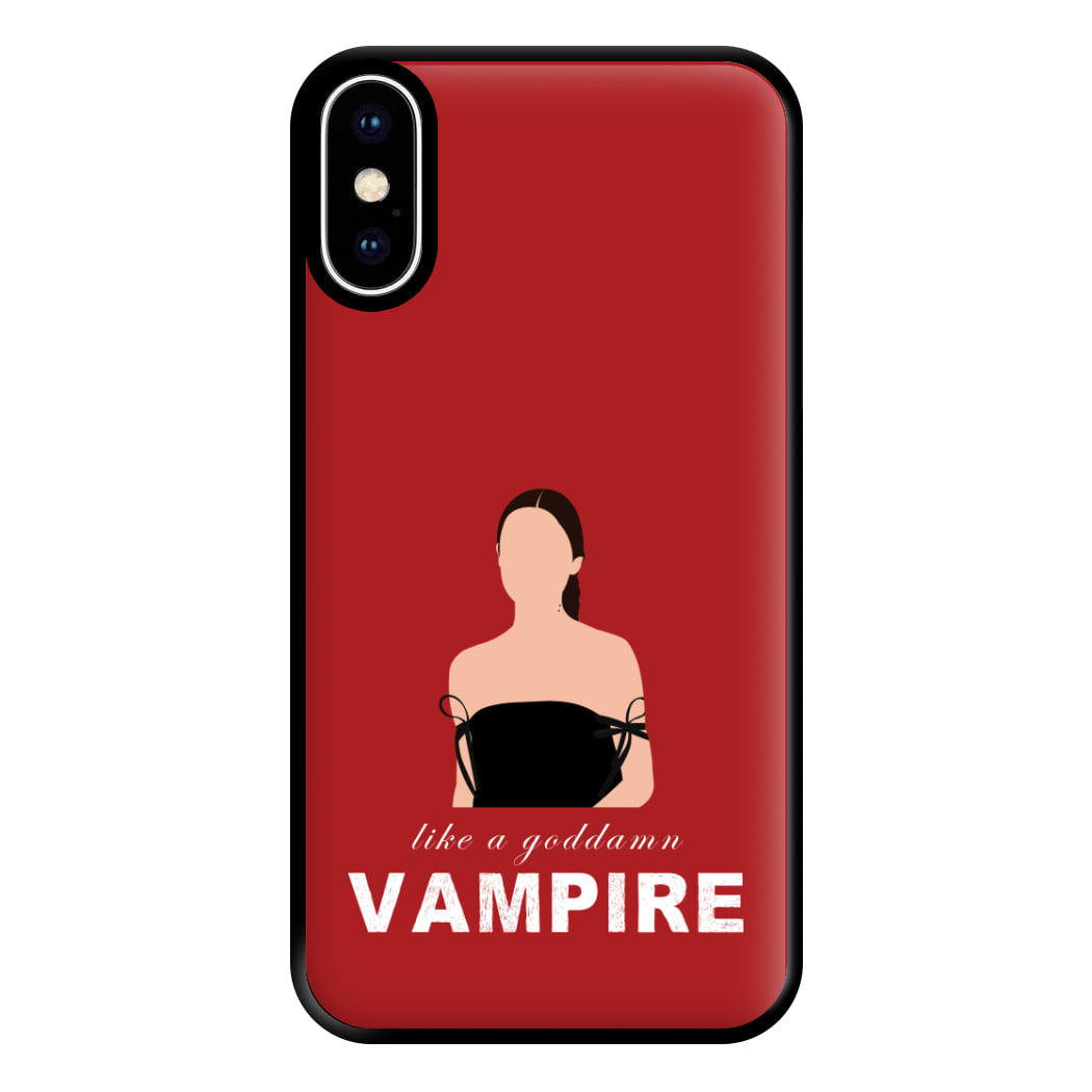 Goddamn Vampire Phone Case for iPhone XS Max