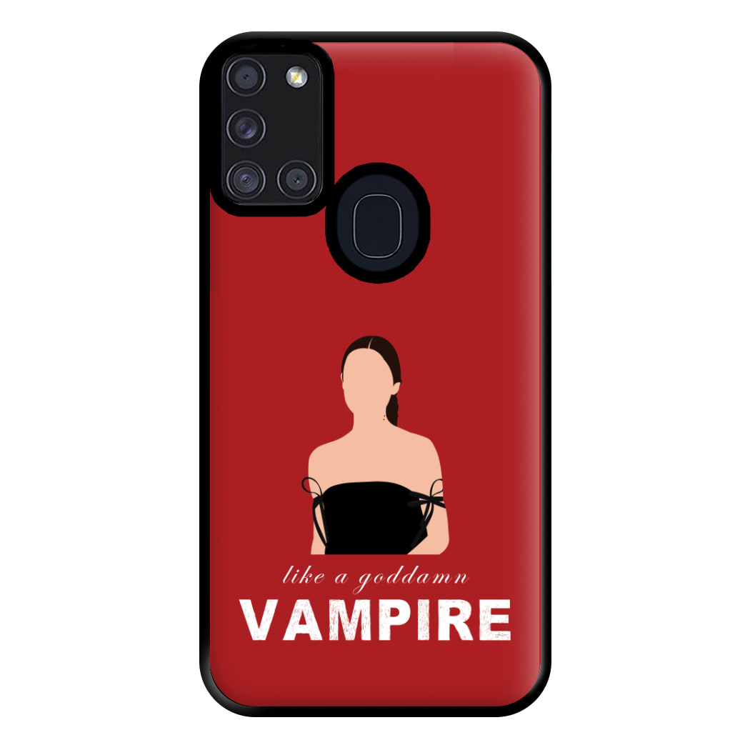 Goddamn Vampire Phone Case for Galaxy A21s