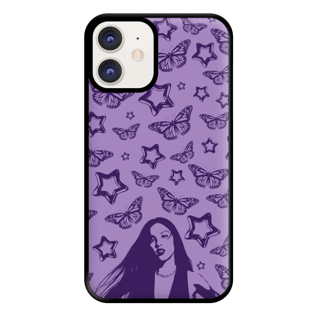 Stars And Butterflies Pattern Phone Case for iPhone 11