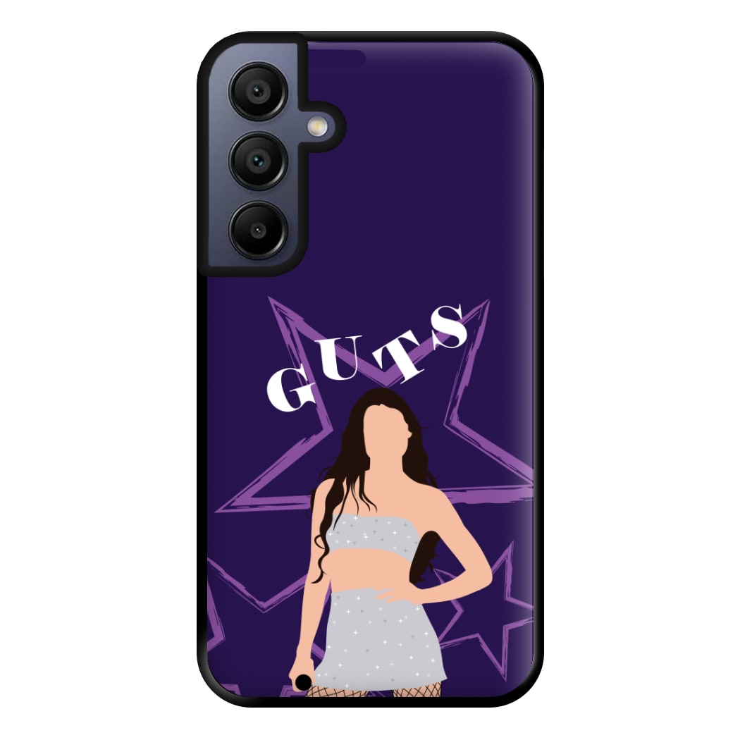 Dark Purple Olivia Phone Case for Galaxy A16