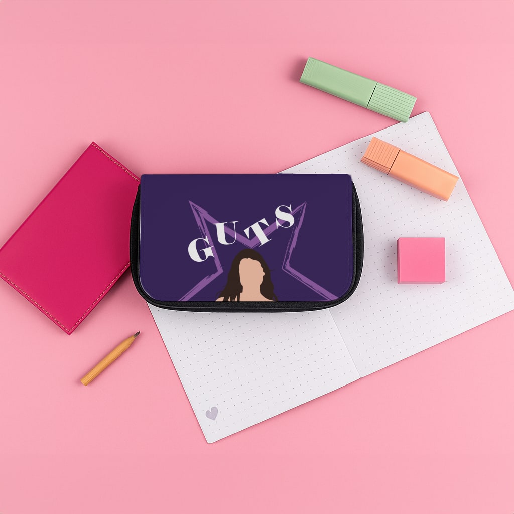 Dark Purple Olivia Pencil Case
