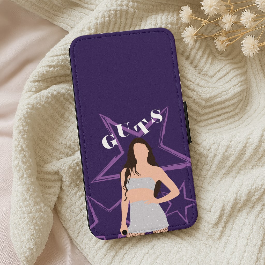 Dark Purple Olivia Wallet Phone Case