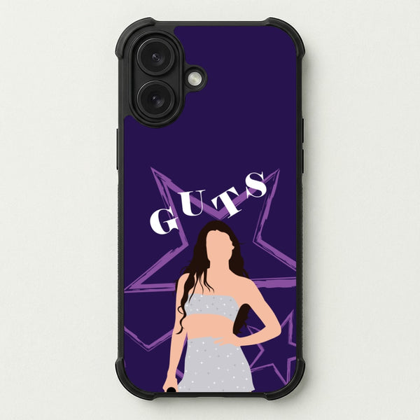 Dark Purple Olivia Phone Case — Bumper case