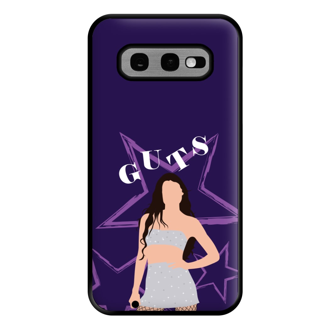 Dark Purple Olivia Phone Case for Galaxy S10e