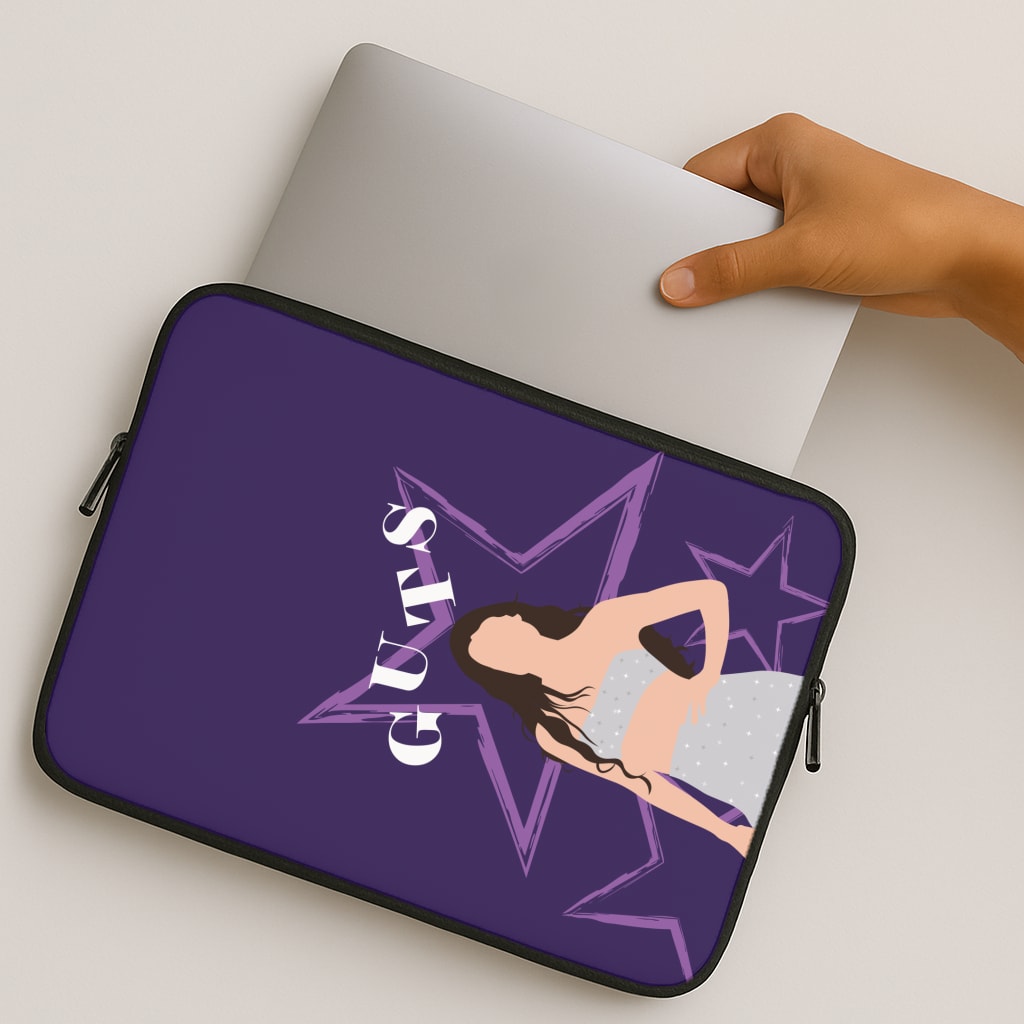 Dark Purple Olivia MacBook Case