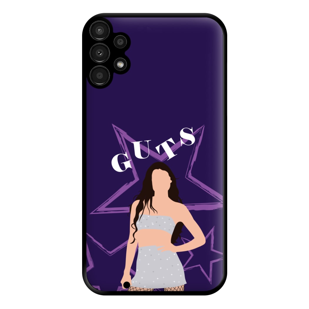 Dark Purple Olivia Phone Case for Galaxy A13