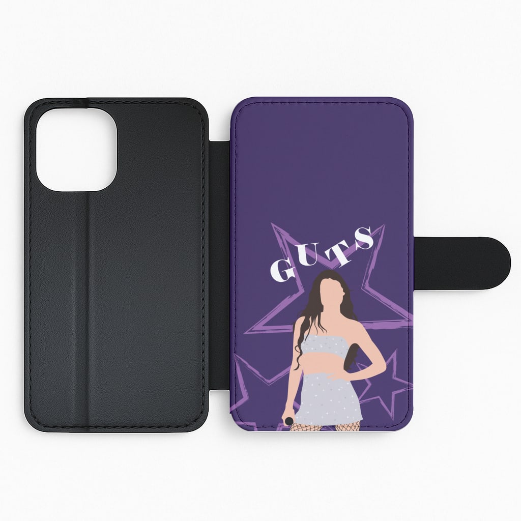 Dark Purple Olivia Flip Phone Case