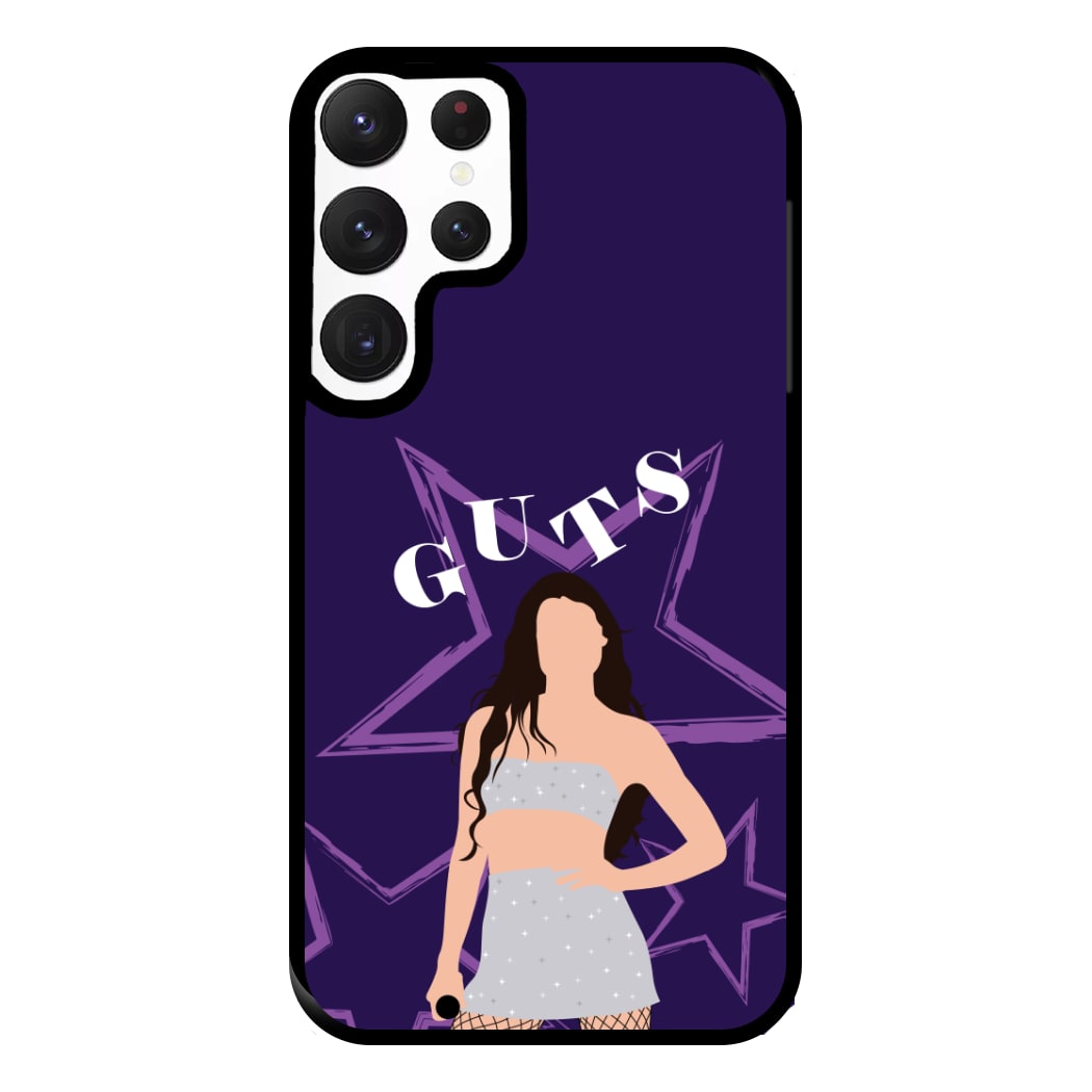 Dark Purple Olivia Phone Case for Galaxy S22 Ultra