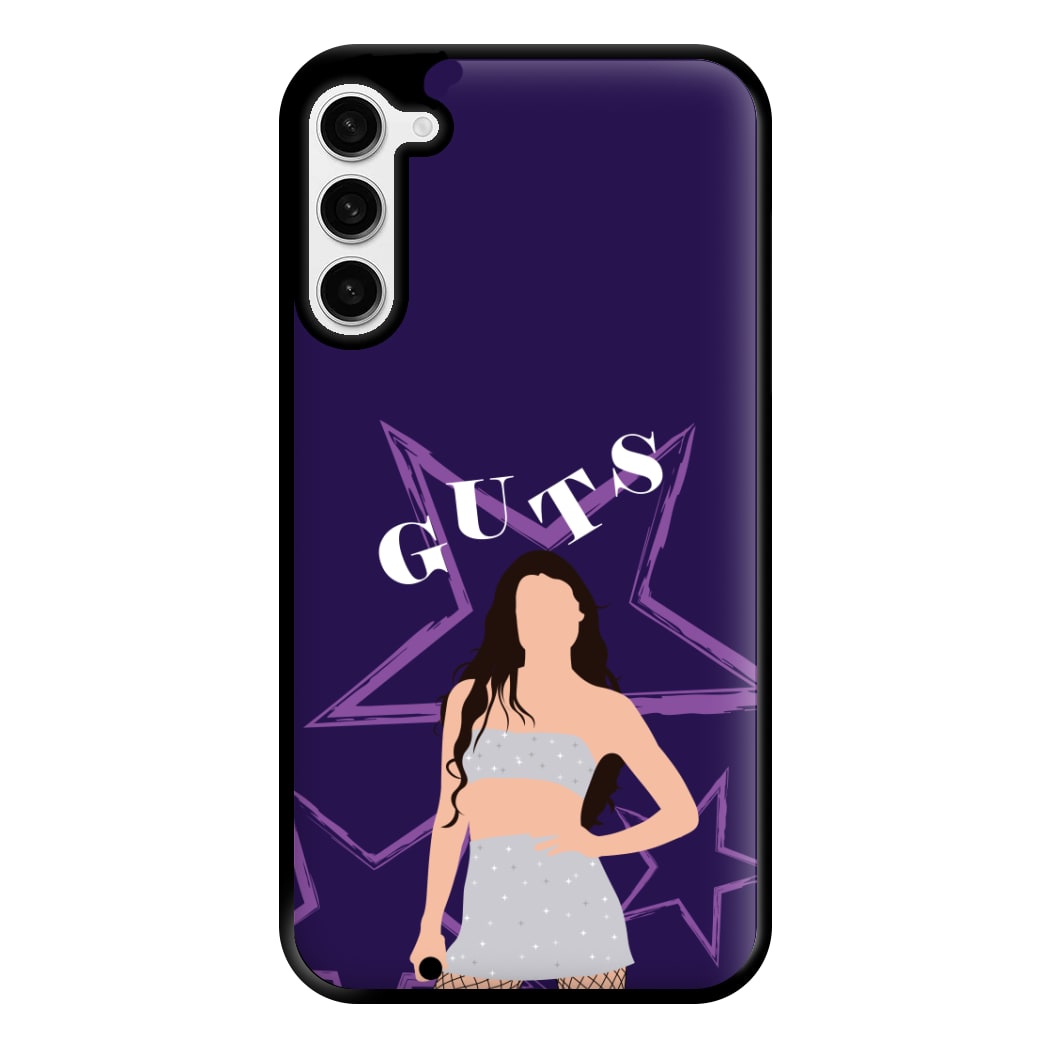 Dark Purple Olivia Phone Case for Galaxy S23 Plus