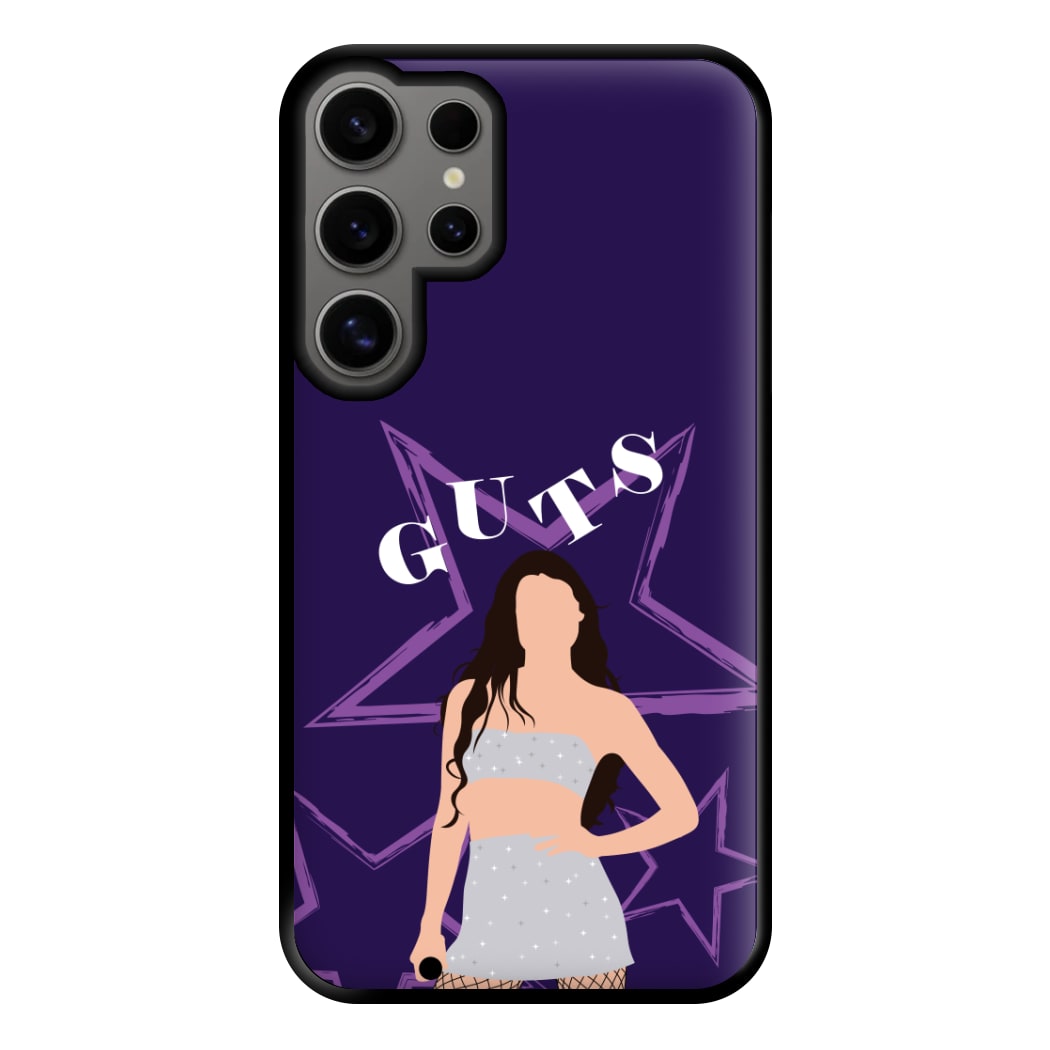 Dark Purple Olivia Phone Case for Galaxy S24 Ultra
