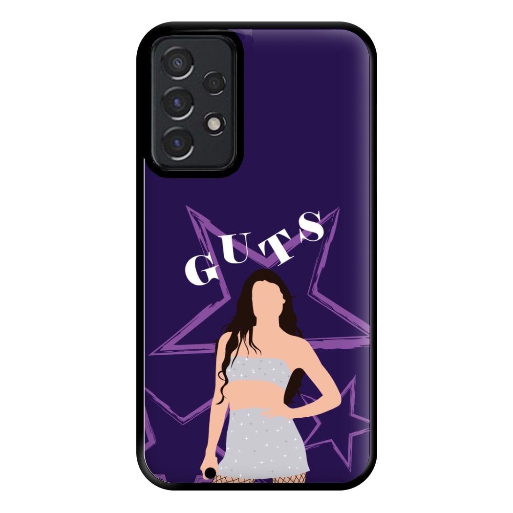 Dark Purple Olivia Phone Case for Galaxy A52 / A52s