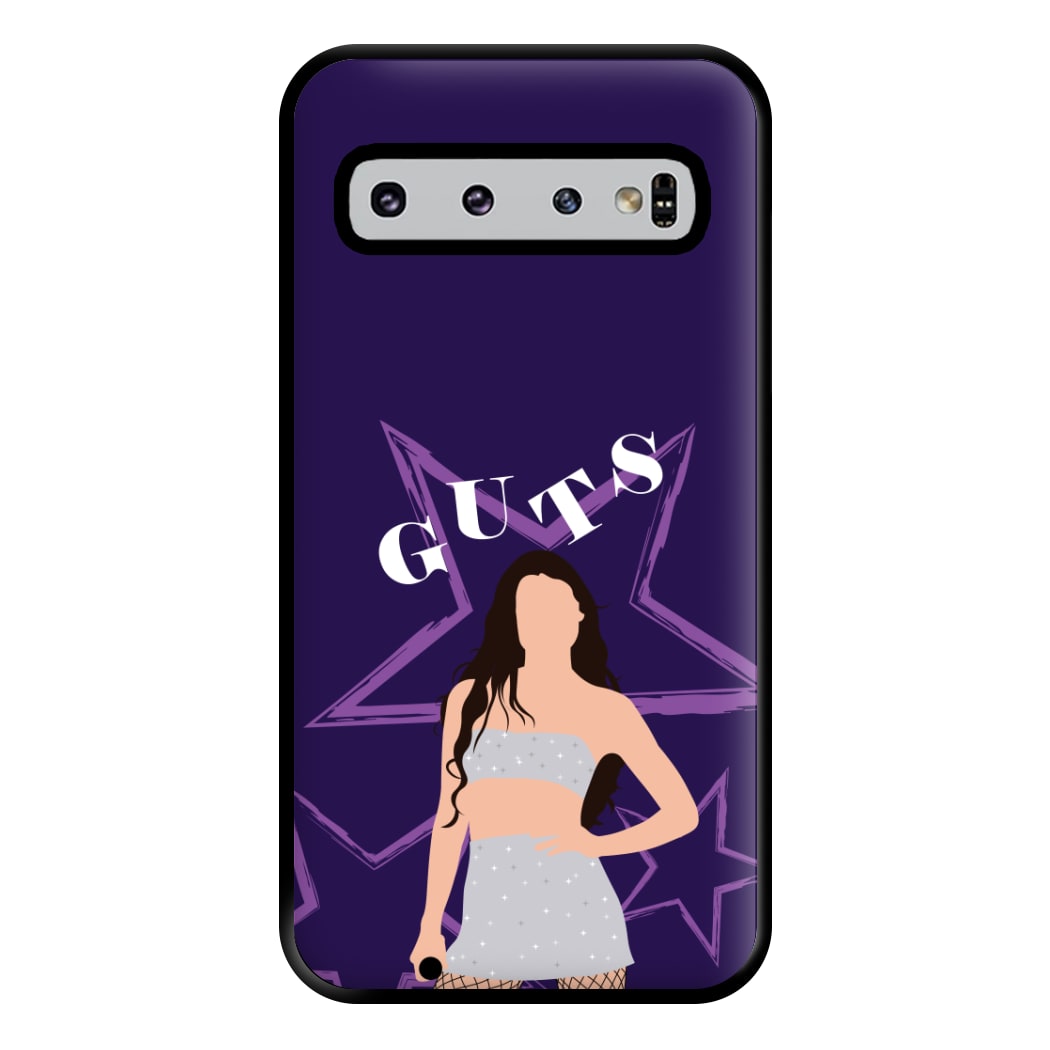 Dark Purple Olivia Phone Case for Galaxy S10 Plus