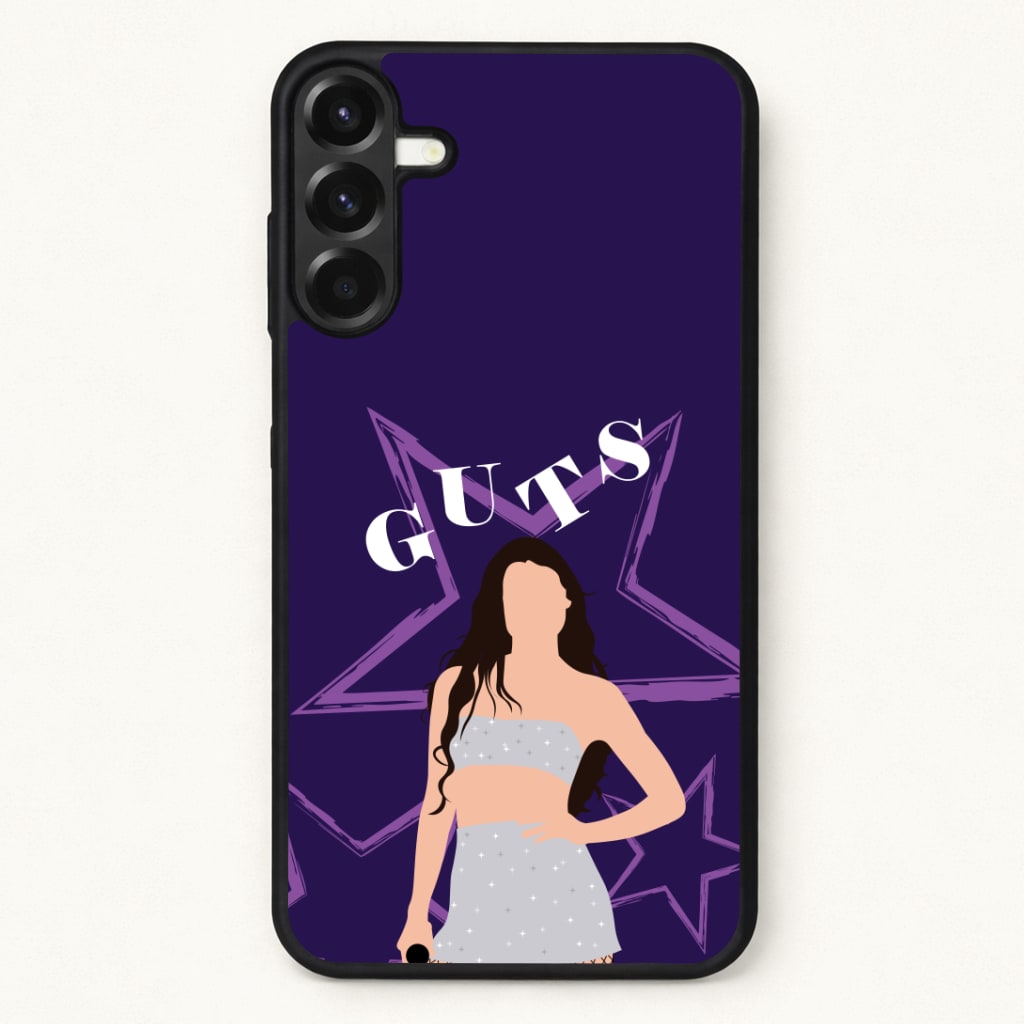 Dark Purple Olivia Phone Case for Galaxy A37