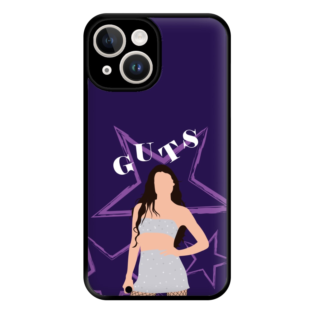 Dark Purple Olivia Phone Case for iPhone 14