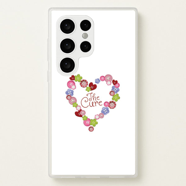 Button Heart Phone Case - Galaxy S24 Ultra