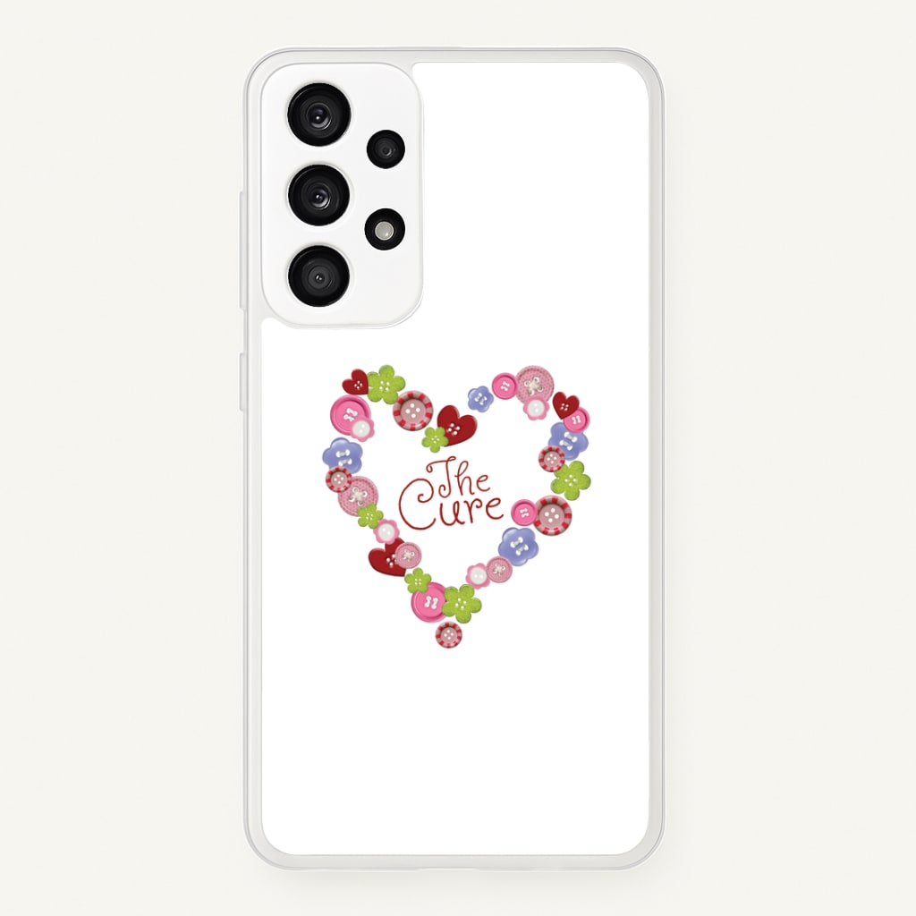 Button Heart Phone Case - Galaxy A53