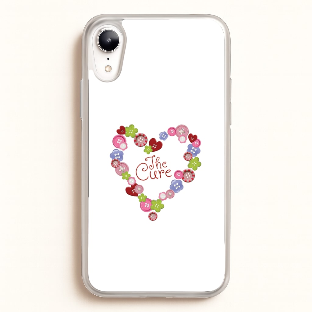 Button Heart Phone Case - iPhone XR