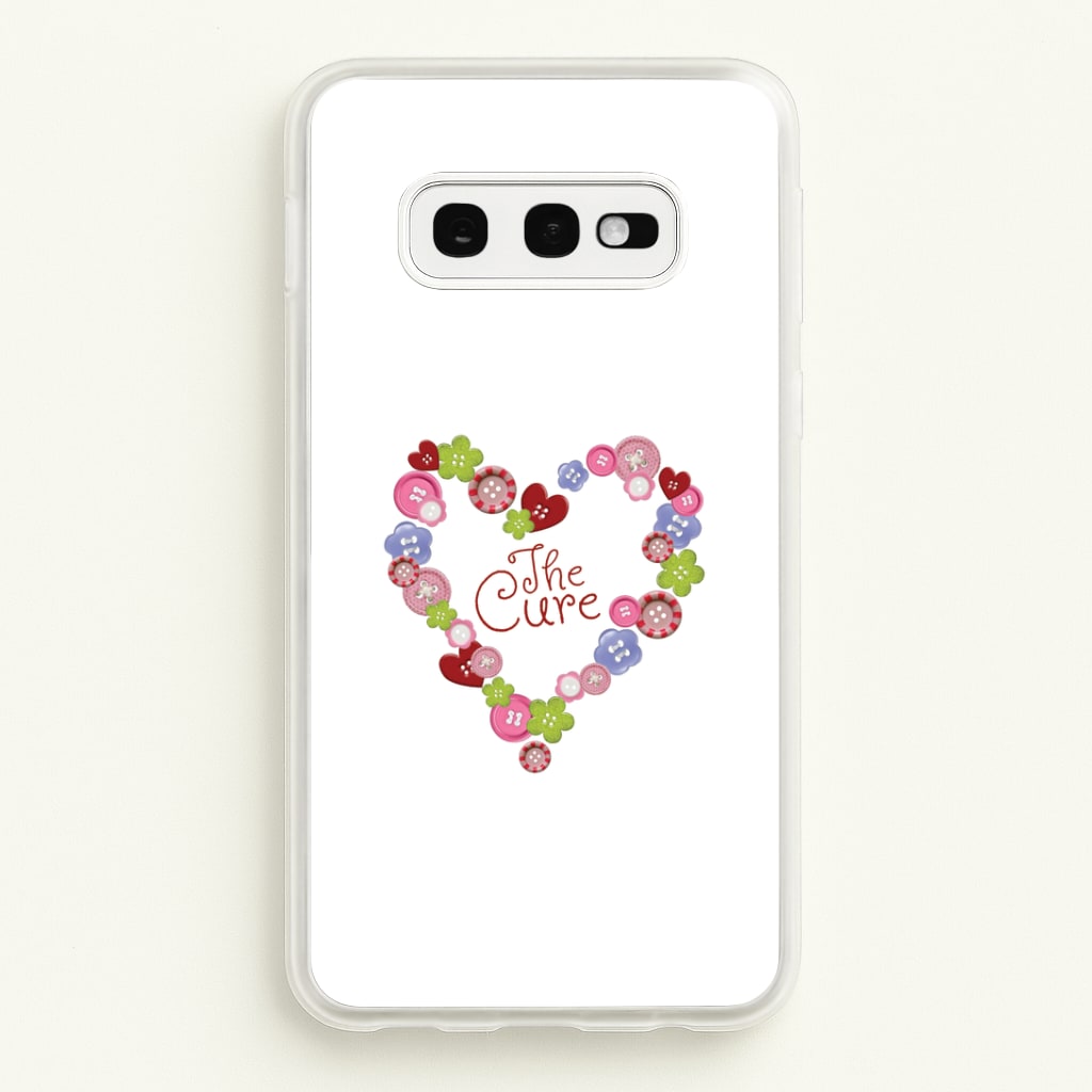 Button Heart Phone Case - Galaxy S10e
