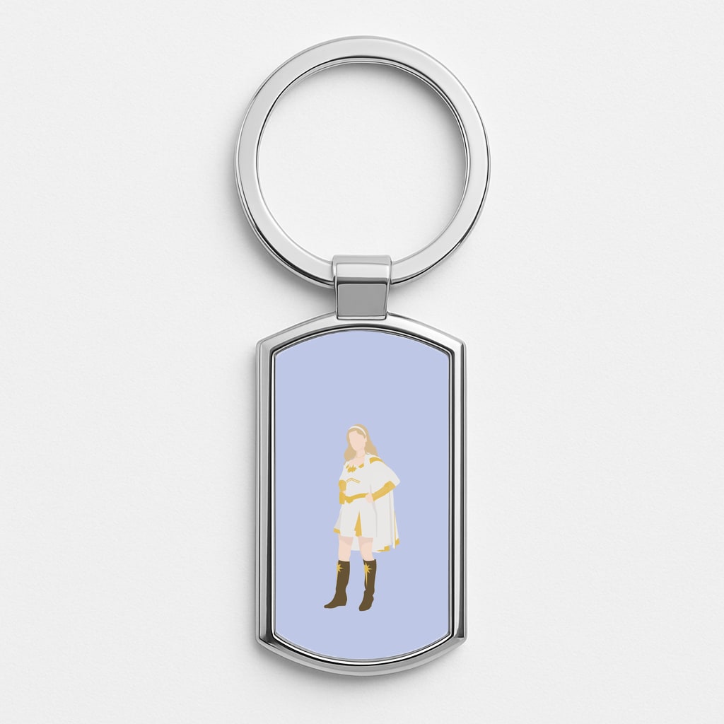 Starlight Silver Keyring