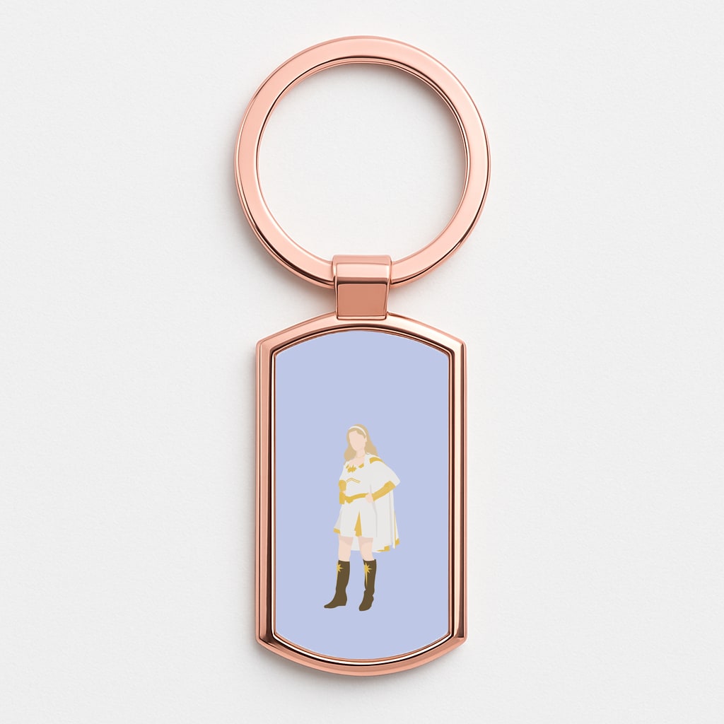 Starlight Rose Gold Keyring