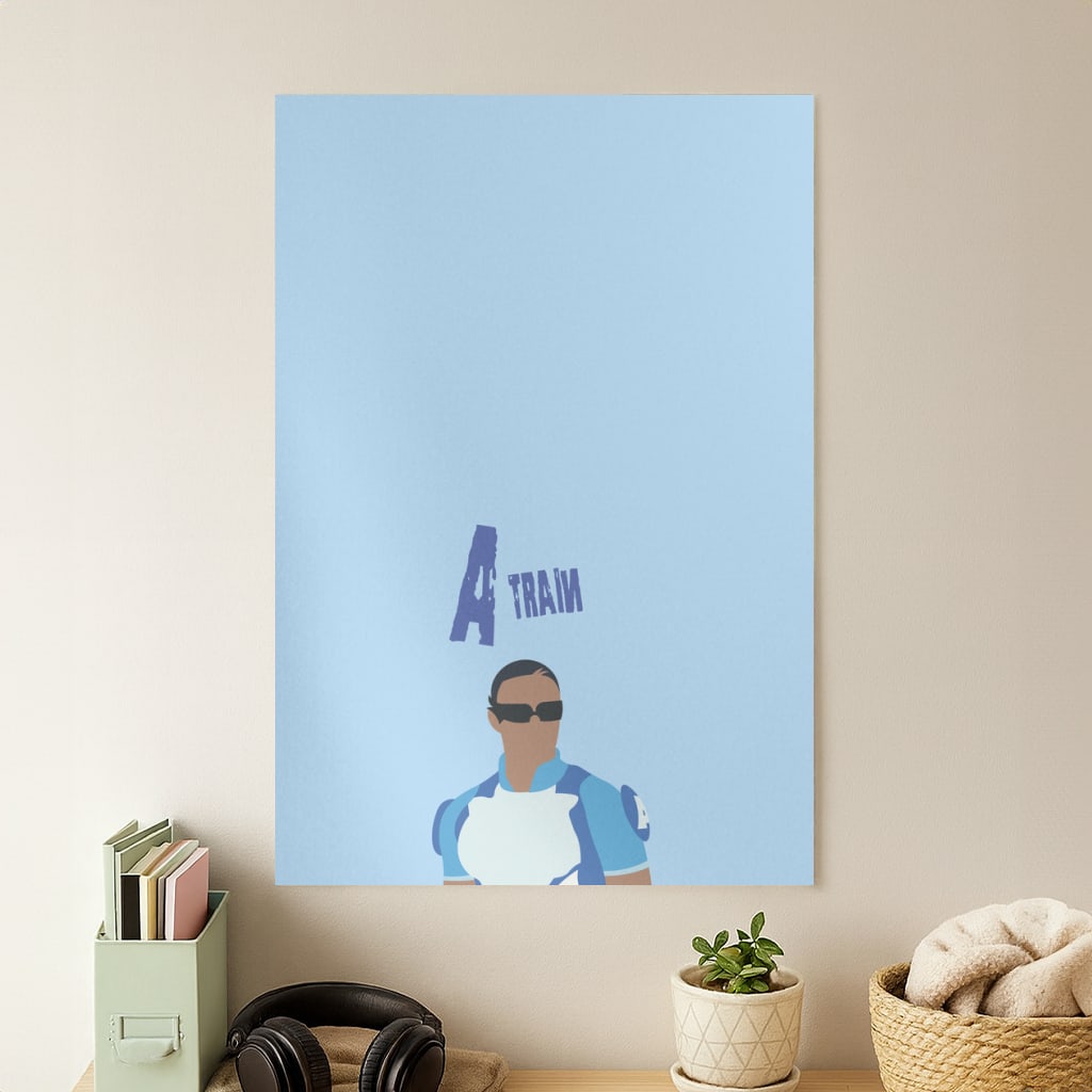 A Train Poster