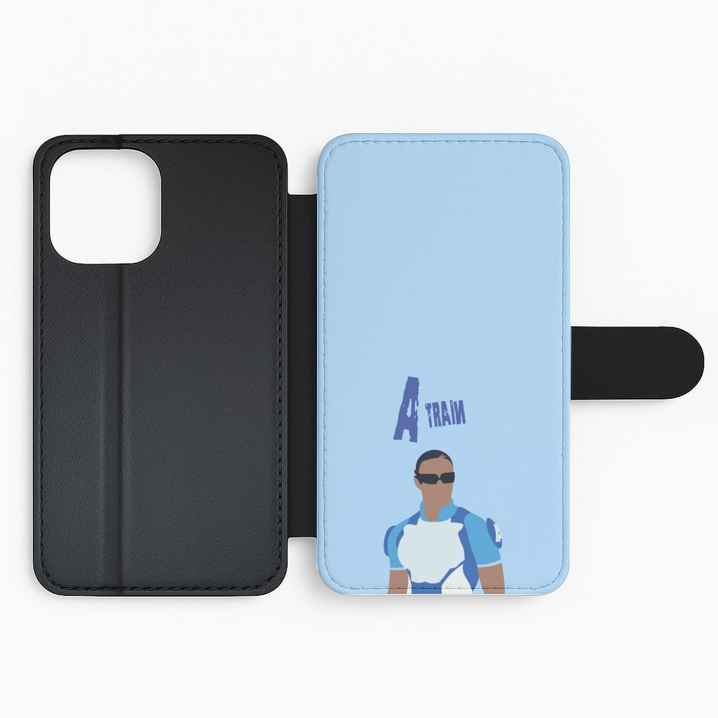 A Train Flip Phone Case