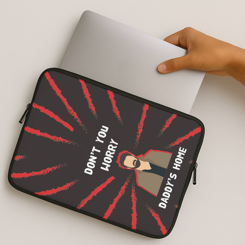 Don't You Worry, Daddy's Home MacBook Case