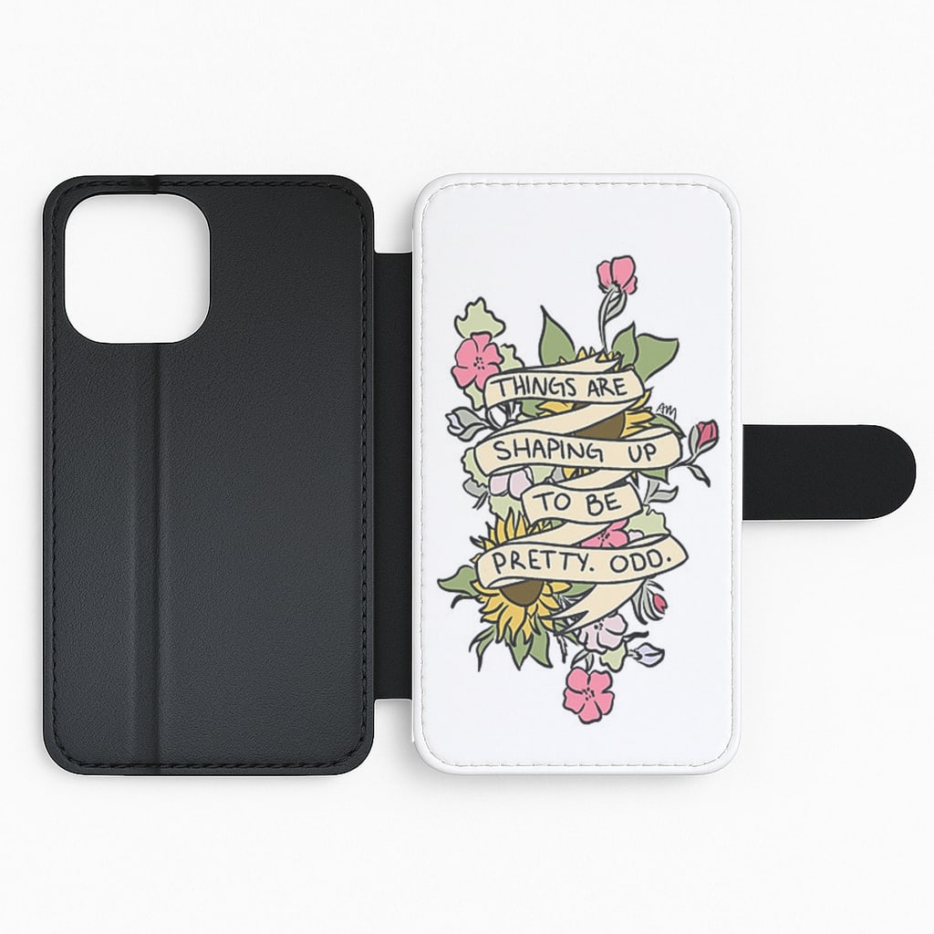 Things are Shaping up to be Pretty Odd Flip Phone Case