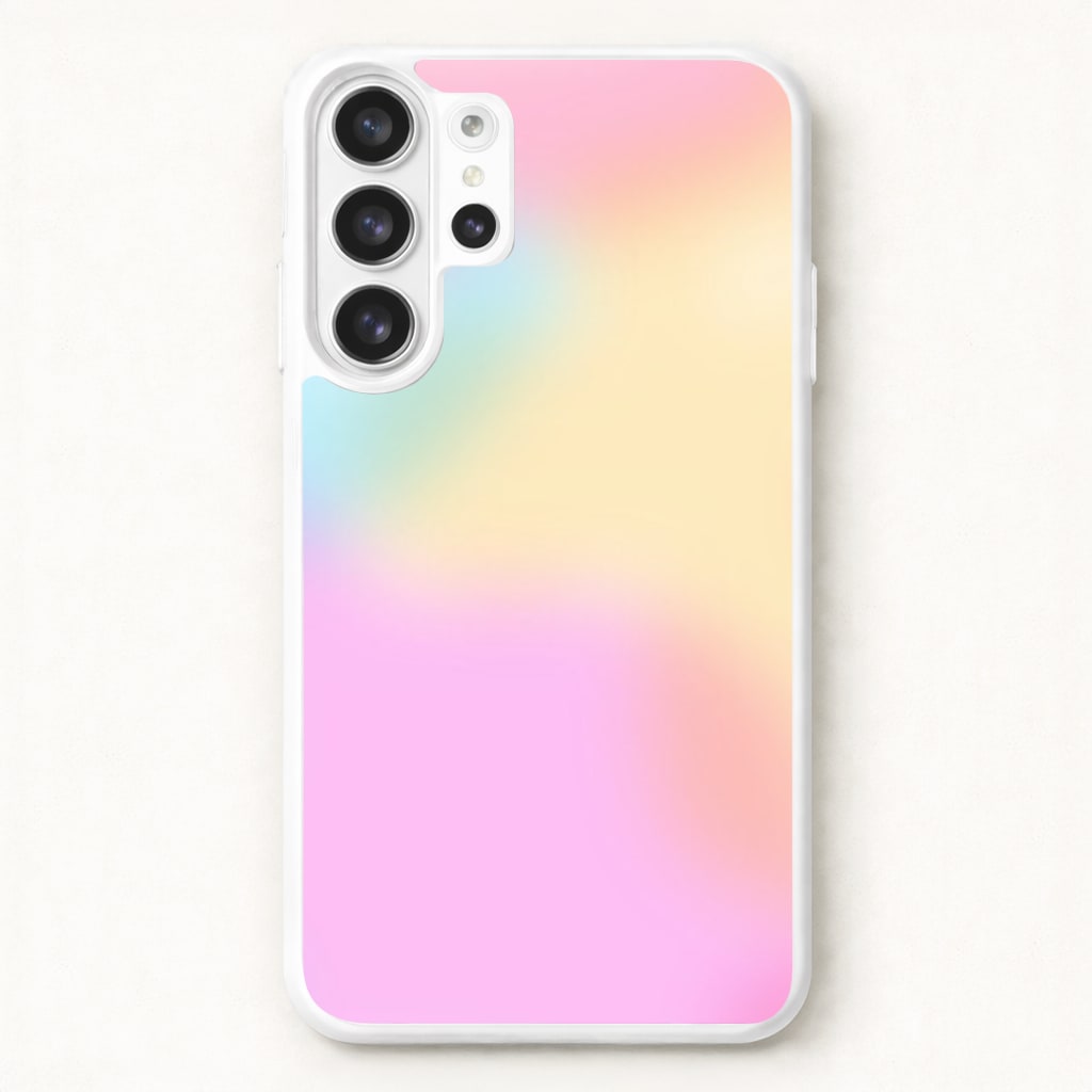 Pastel Clouds Pattern Phone Case for Galaxy S26 Ultra