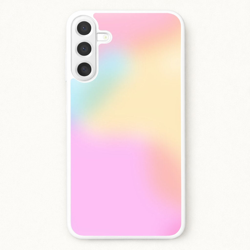 Pastel Clouds Pattern Phone Case for Galaxy A17