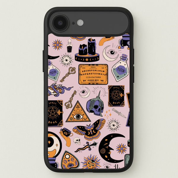 Pastel Occult Sticker Collage Phone Case - iPhone 17 Air / Standard