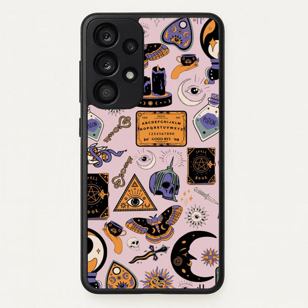 Pastel Occult Sticker Collage Phone Case - Galaxy A53 / Standard