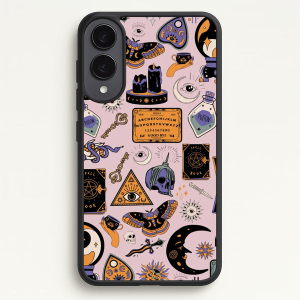 Pastel Occult Sticker Collage Phone Case - Galaxy S25 Edge / Standard