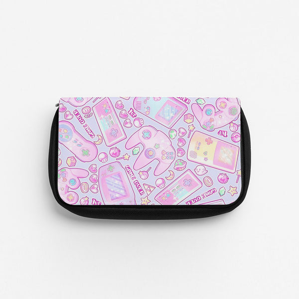 Power Up, Gaming Pattern Pencil Case