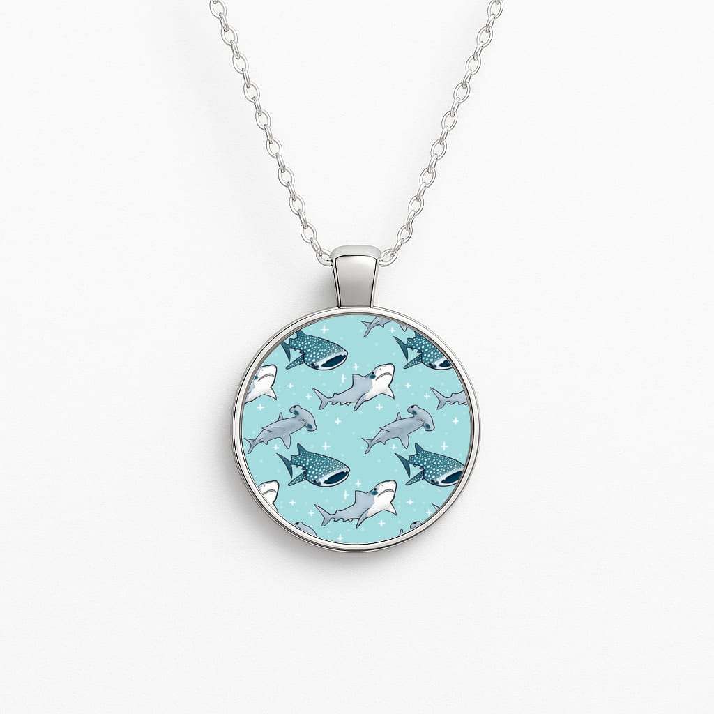 Shark Pattern Necklace