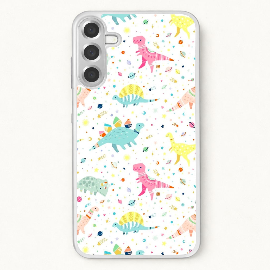 Dinosaur Pattern Phone Case for Galaxy A17