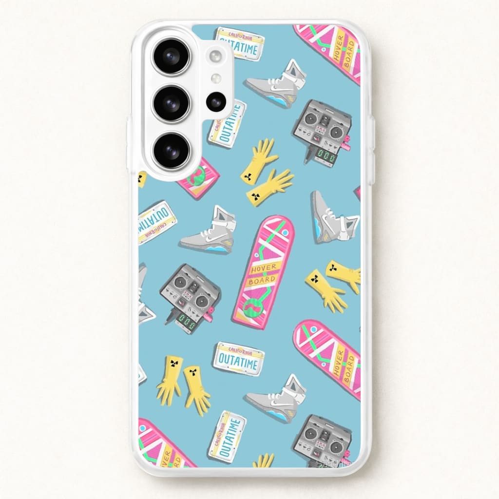 BTTF Pattern Phone Case for Galaxy S26 Ultra