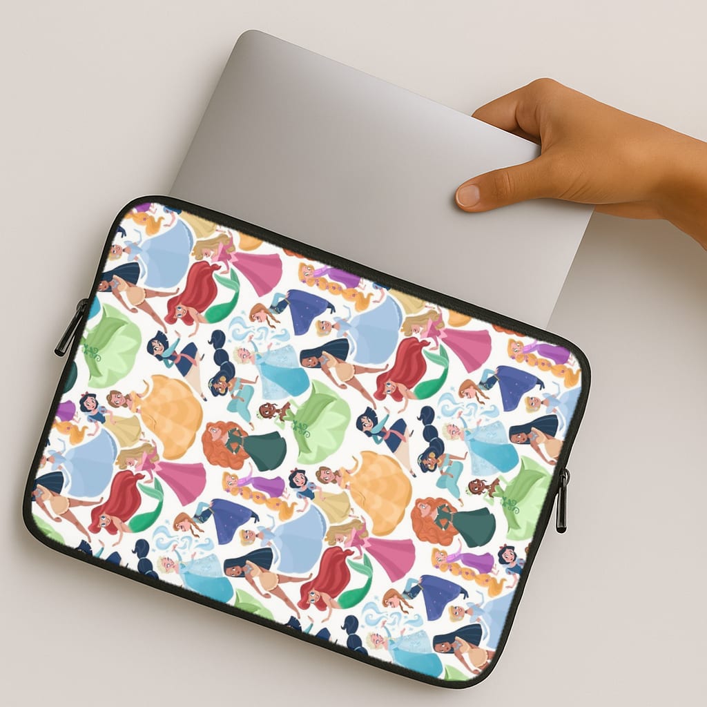 Fairytale Princess Pattern MacBook Case