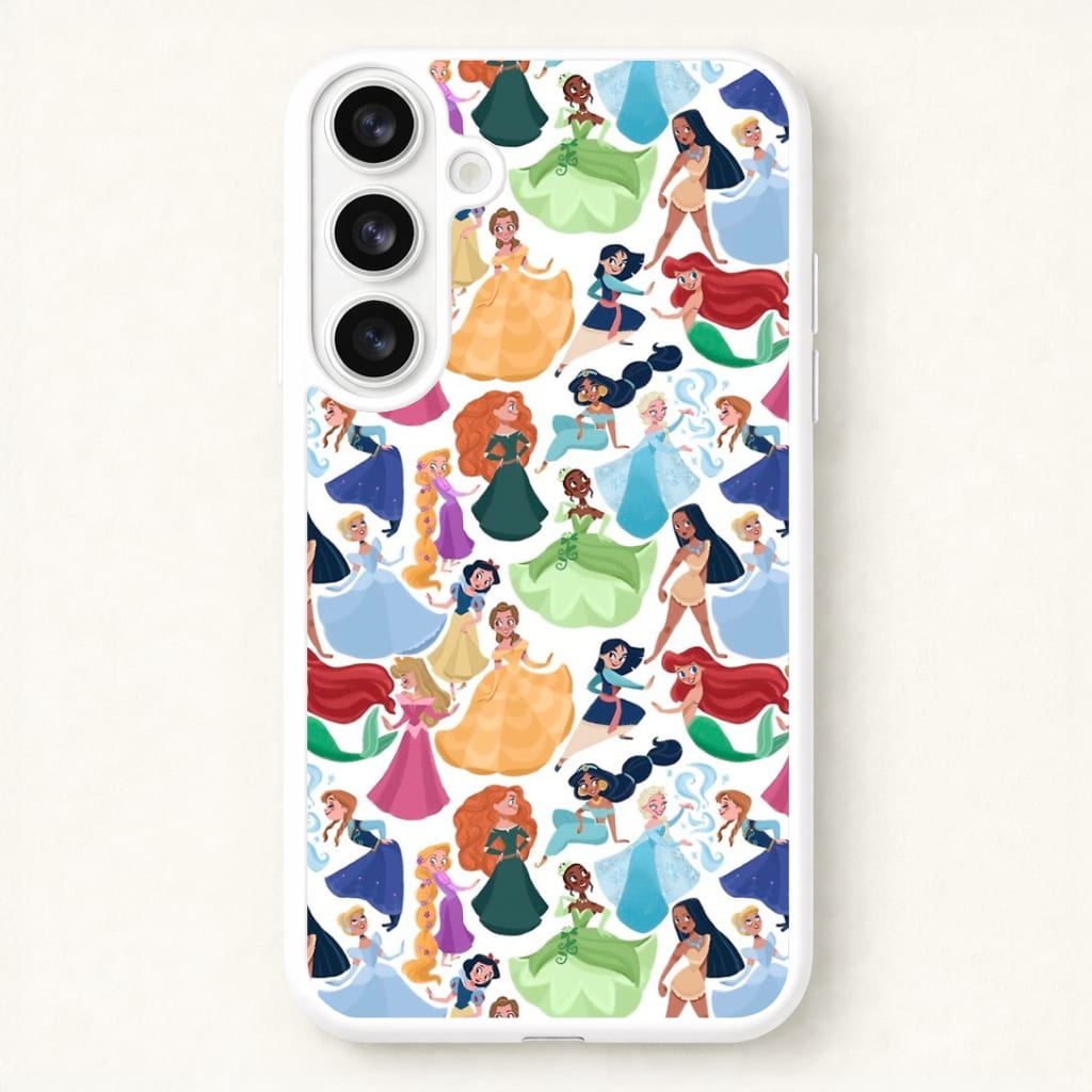 Fairytale Princess Pattern Phone Case for Galaxy S26 Plus