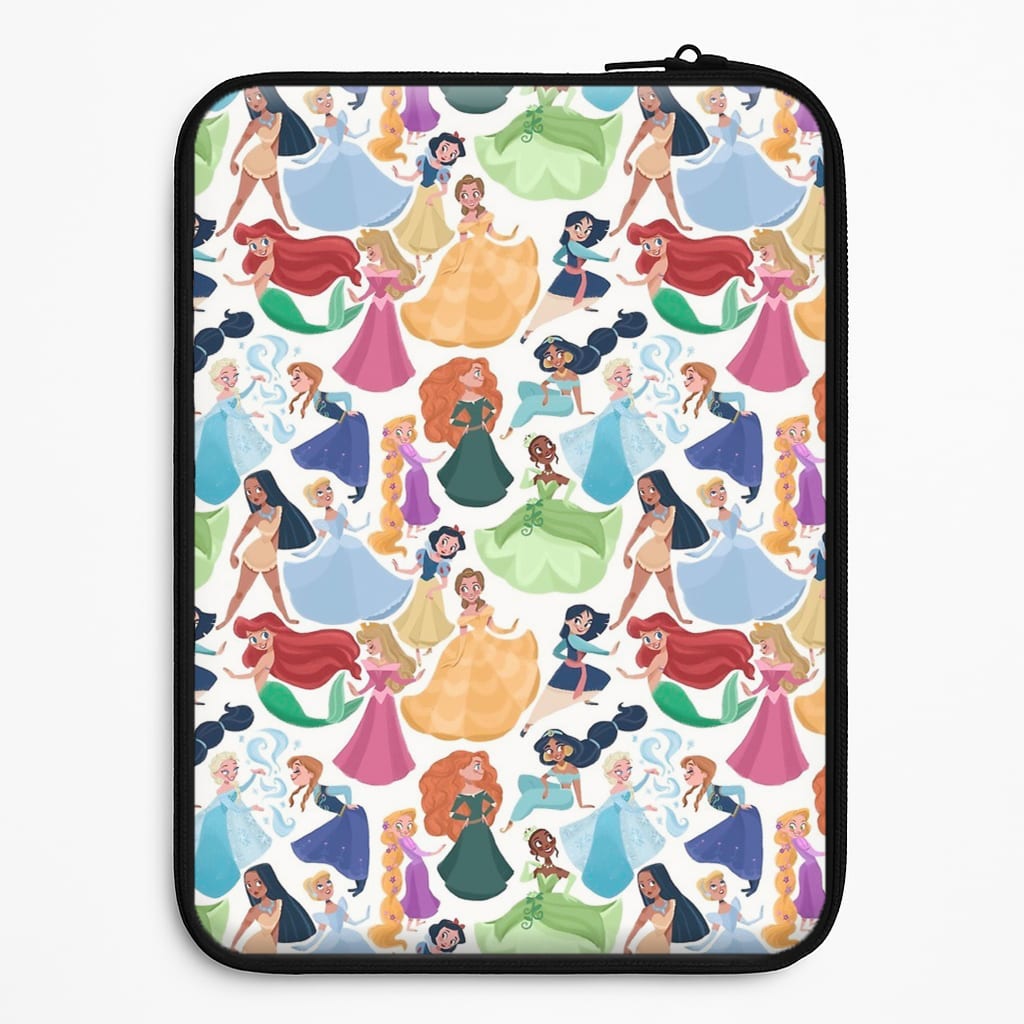 Fairytale Princess Pattern Universal Laptop Sleeve