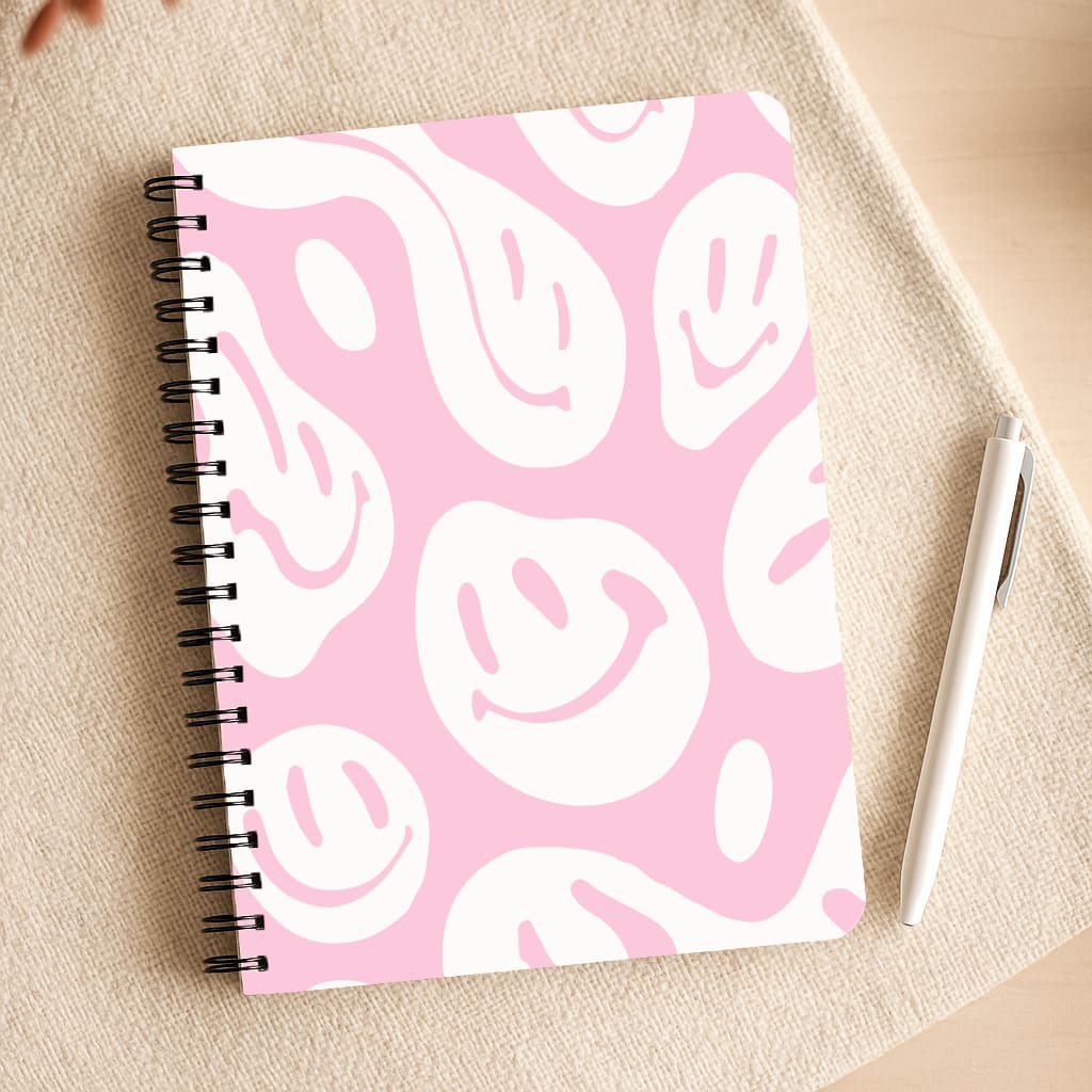Trippn Smiley - Pink Notepad